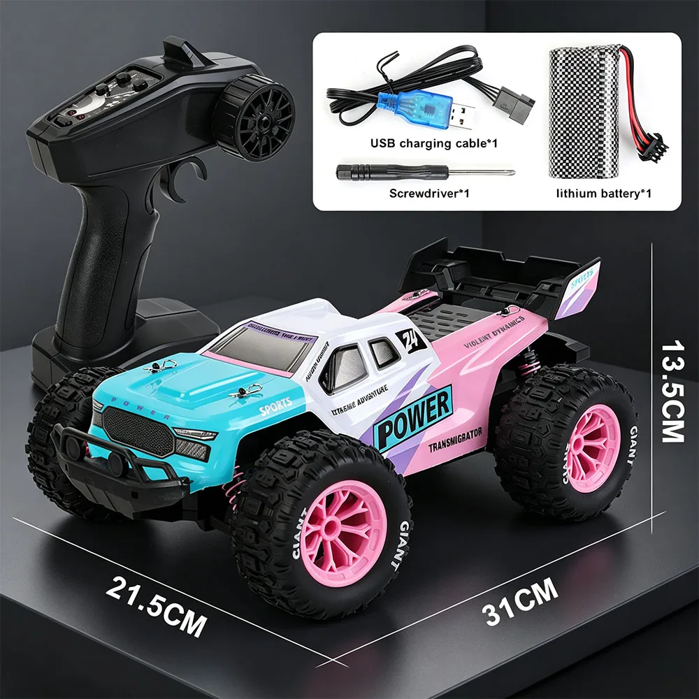 75KM 4WD /H RC Car Super Brushle High Speed Buggy 4x4 Off Road Remote Control High Speed Drift Racing Truck Drift Racing Toy Gif view 5