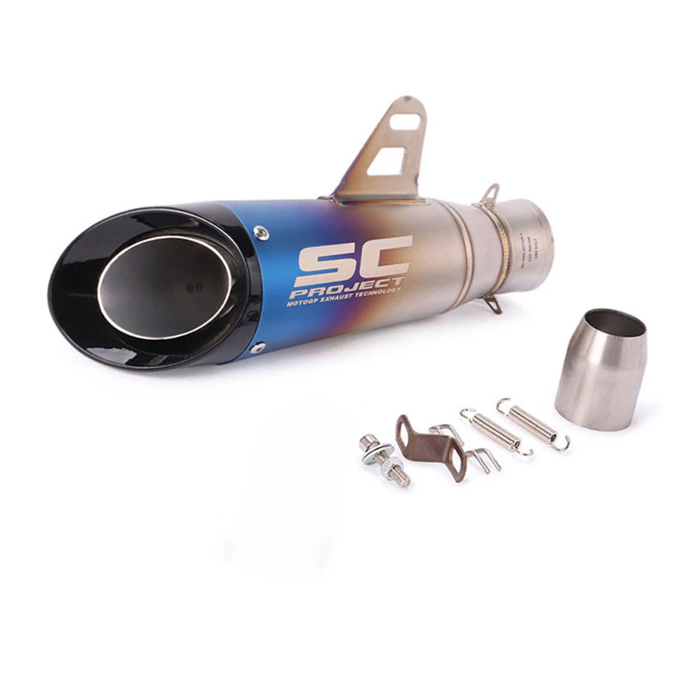 

Modified Motorcycle Exhaust Pipe 51-310mm for Yamaha Loncin Honda Suzuki Kawasaki KTM 150cc-1200cc Muffler Outlet Escape Tube