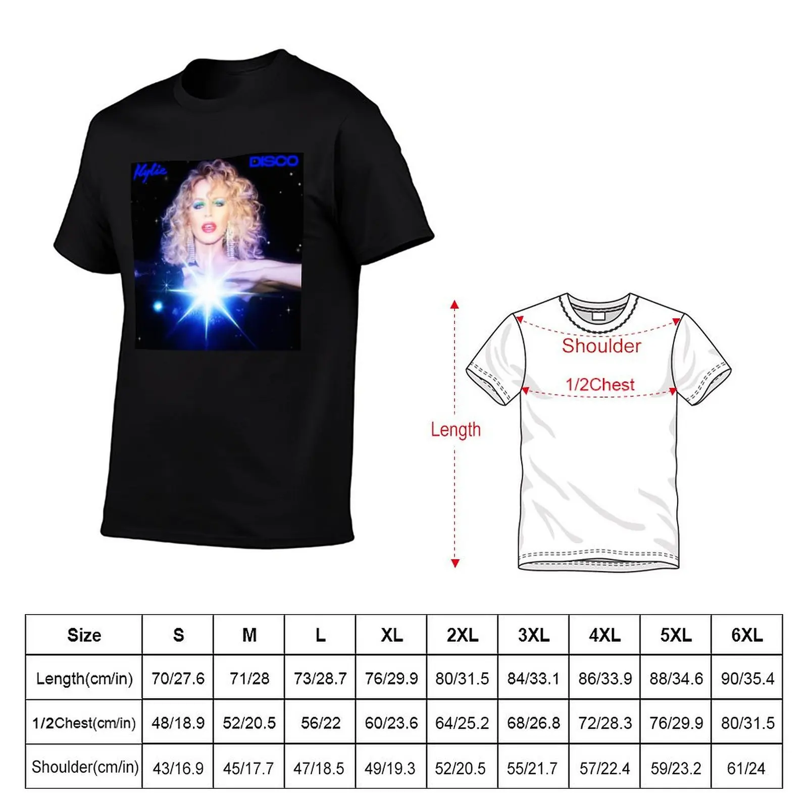 Kylie Minogue - Disco Album 2020 T-Shirt Large Size Soft Cotton T-Shirt