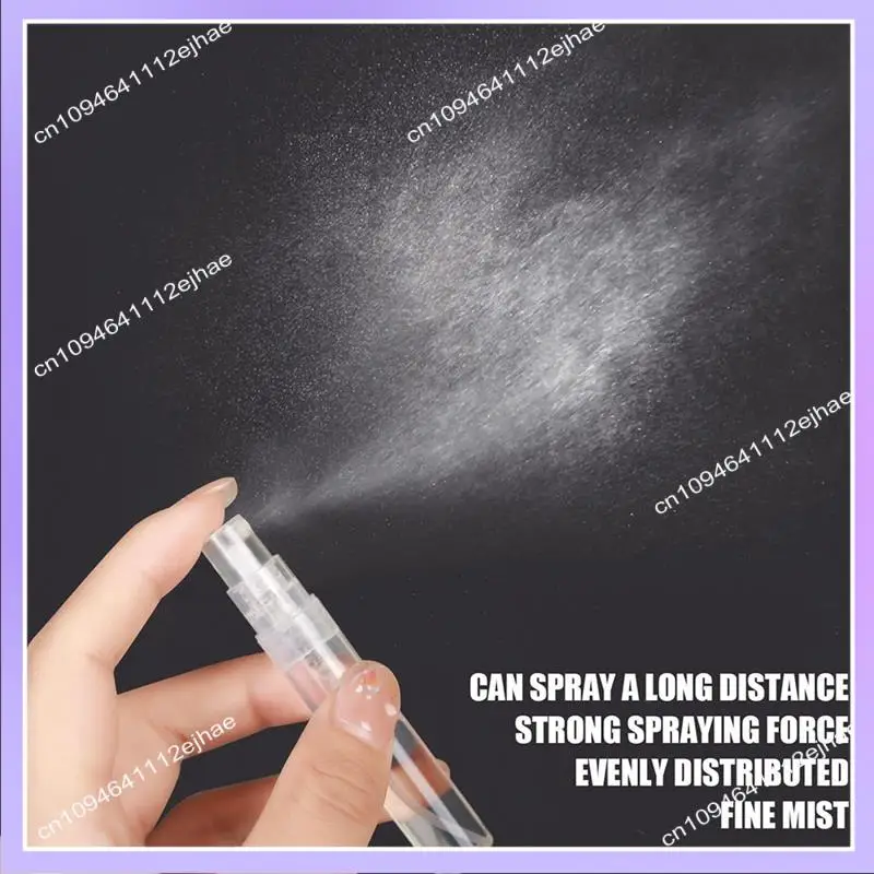 N83R 200 PCS Mini Spray Bottles Perfume Bottles (5Ml) Plastic Refillable Fine Mist Perfume Atomizer