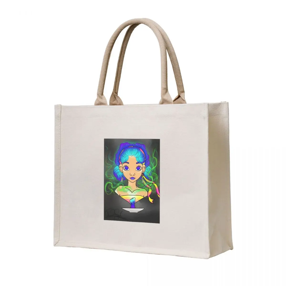 

Blue as night, bright as day Tote Bag shopping trolley bag custom canvas bag large size bags Fabric