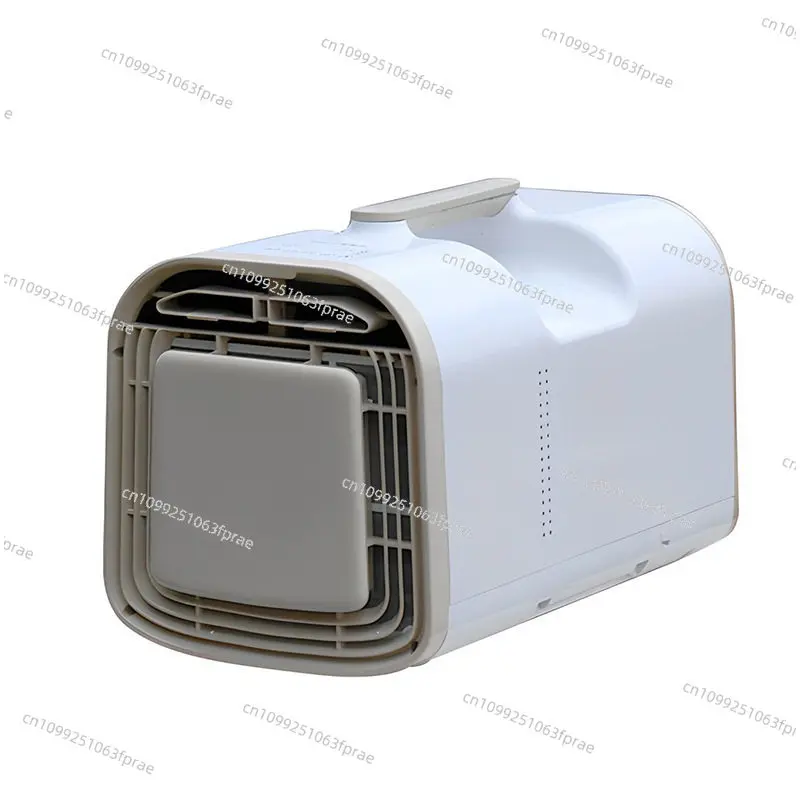 110V Mini Portable Air Conditioner with Integrated Compressor, Outdoor Cooling AC for Camping Tent