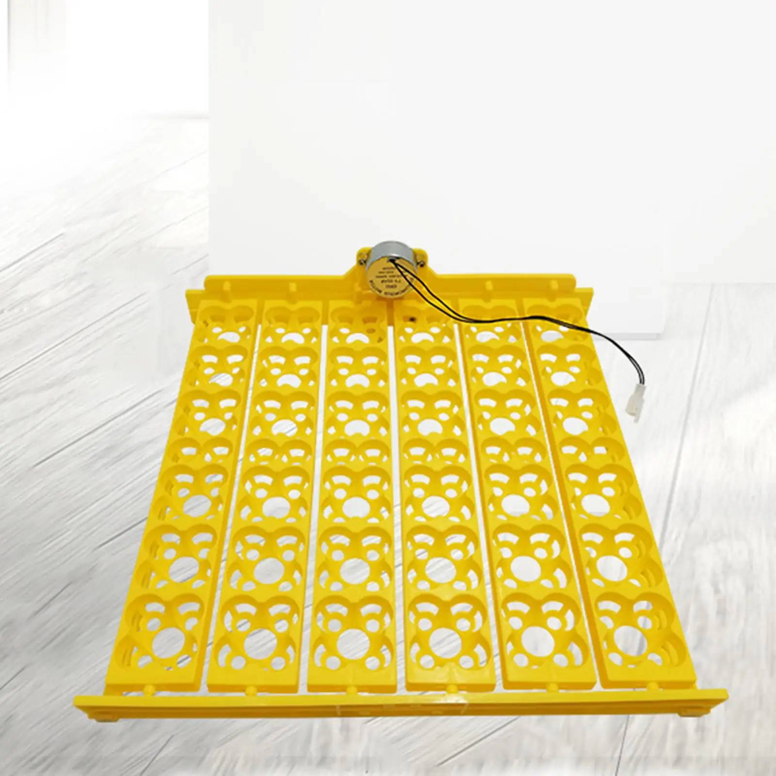 36/156 Eggs Incubator Turner Tray Holder 110V for Chicken Duck Geese Quail Bird Egg Hatching Yellow EU Type