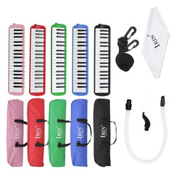 37 Keys Melodica Piano Keyboard Style Musical Instrument Harmonica Mouth Organ With Carrying Bag Mouthpiece Educational Gifts