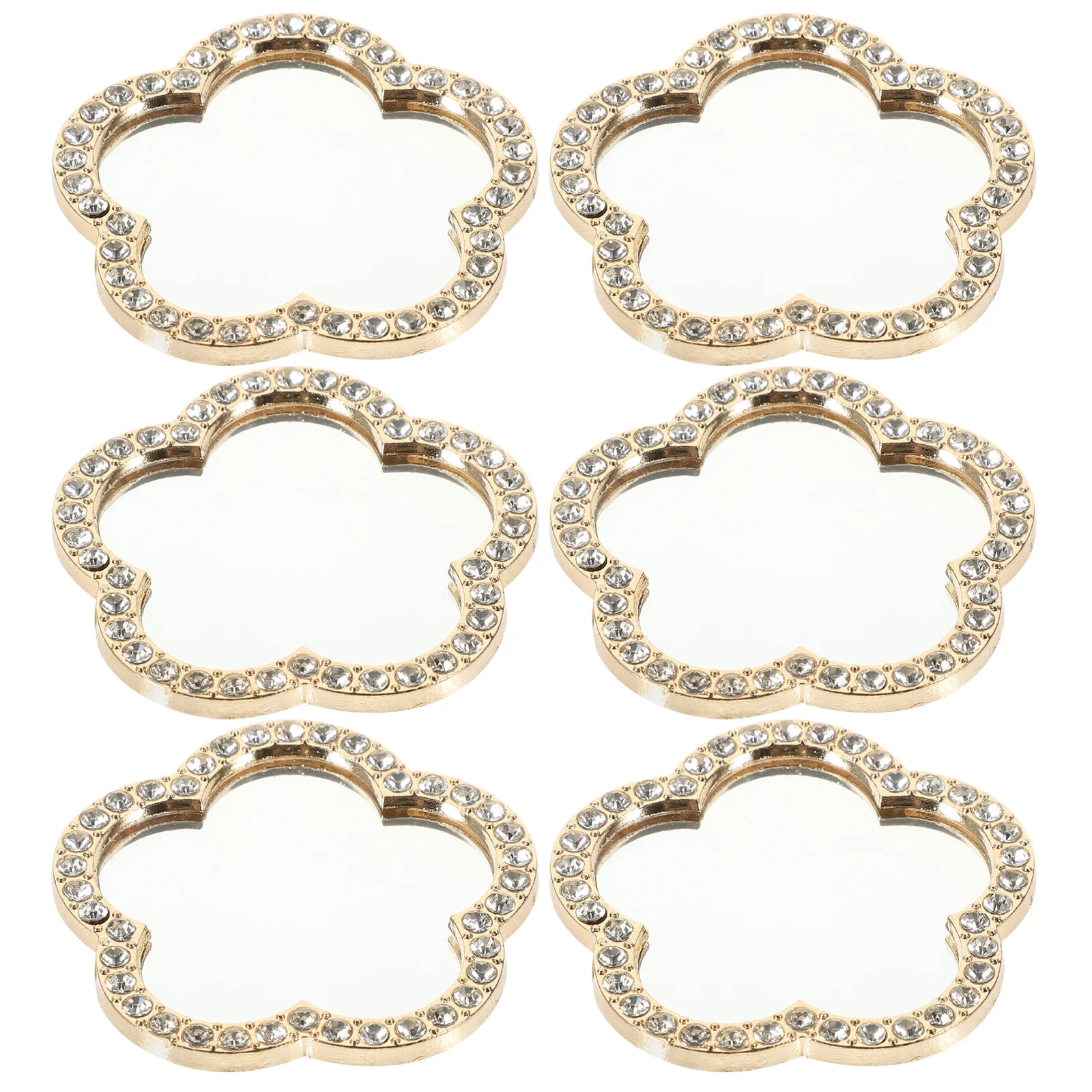 ADOCARN 6 قطع مرآة كاميرا هاتف صغيرة لصور السيلفي والبث أداة انعكاس العدسة الخلفية