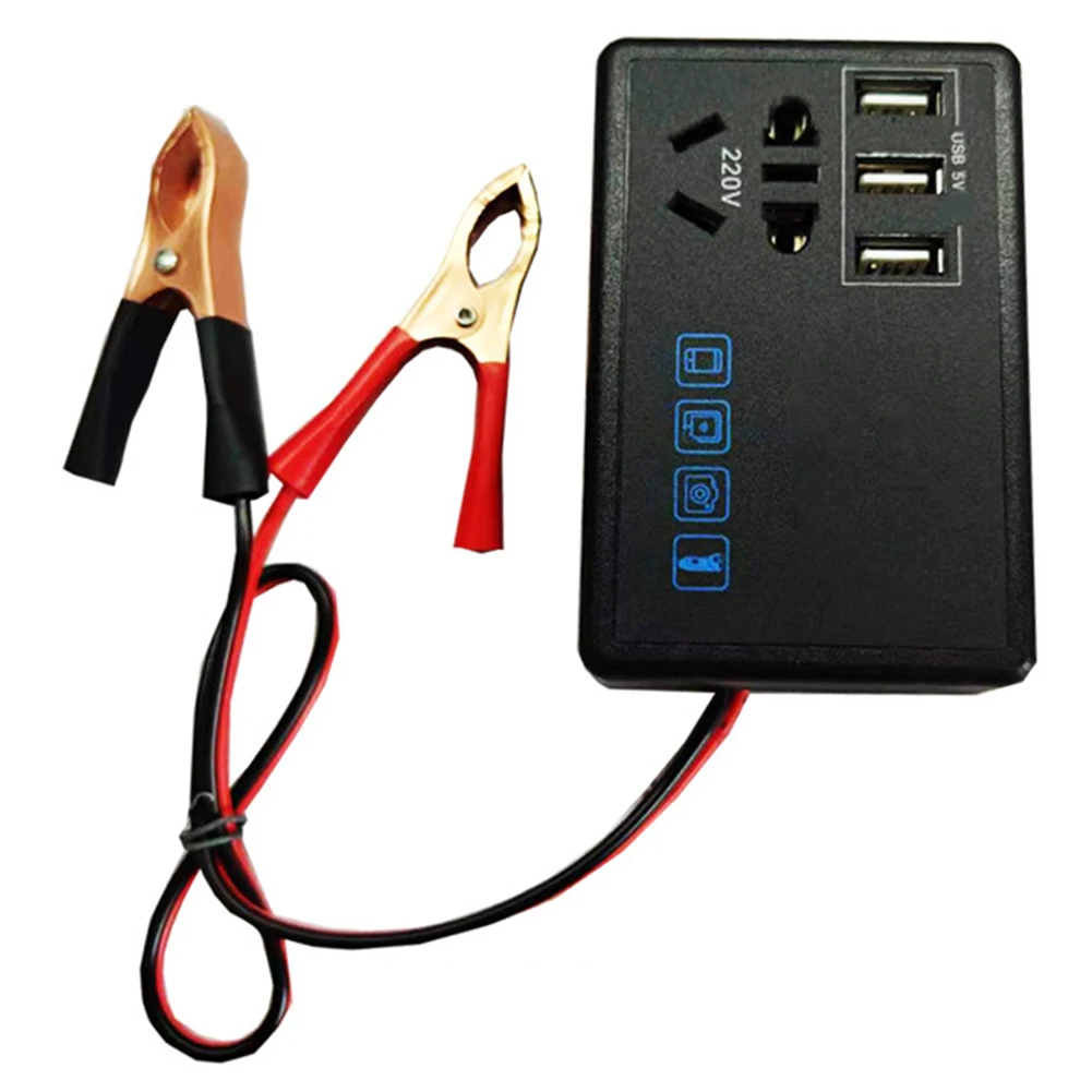 12V 24V Converter As Shown In The Picture Car Inverter Wear-Resistant Practical Quick Installation Reliable Power Supply For Car