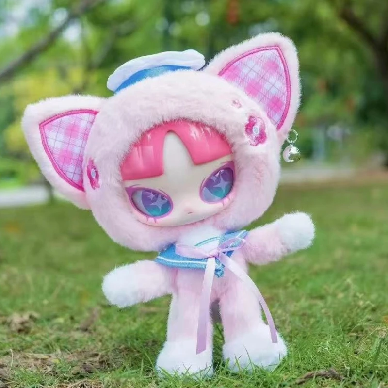 Véritable en stock, authentique série Inn Through Spring, boîte aveugle en peluche, chapeau détachable portable, figurine à frange unique, anniversaire