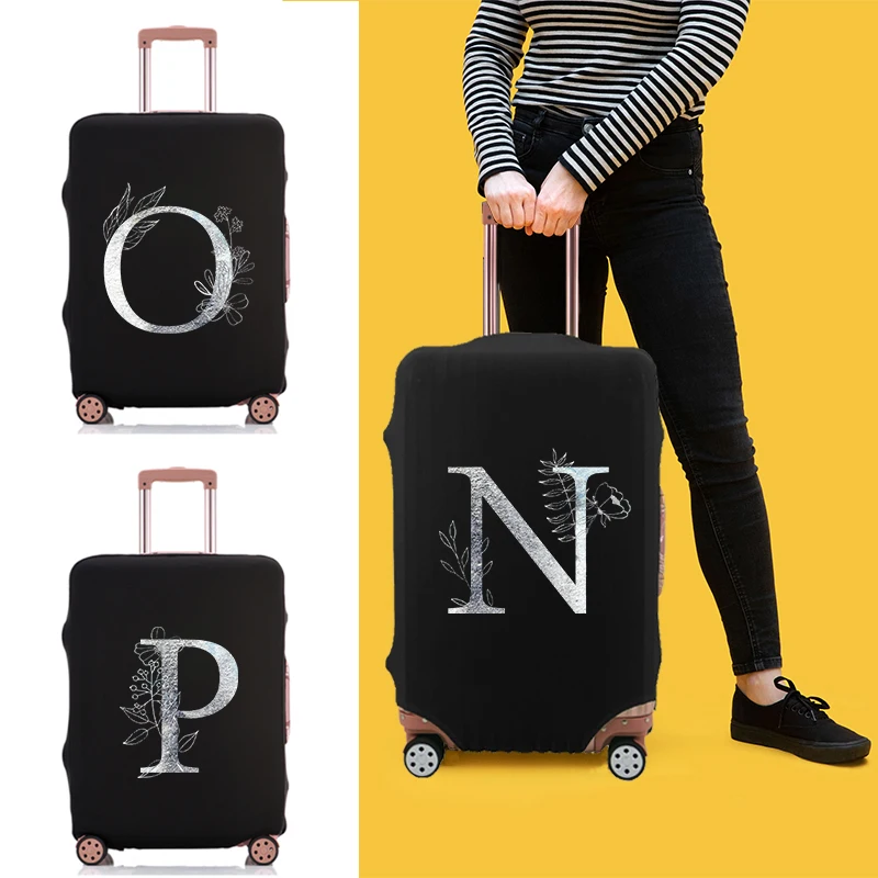 Tourist Travel Suitcase Luggage Protective Cover 18 To 28 Inch Fashion Trolley Suitcase Elastic Dust Bags CaseTravel Accessories