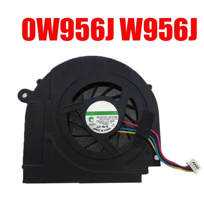 

0W956J W956J Laptop CPU Fan For DELL For Studio 15 1555 1557 1558 3YFM8FAWI10 MG74130V1-Q010-S99 DC5V 0.3A New