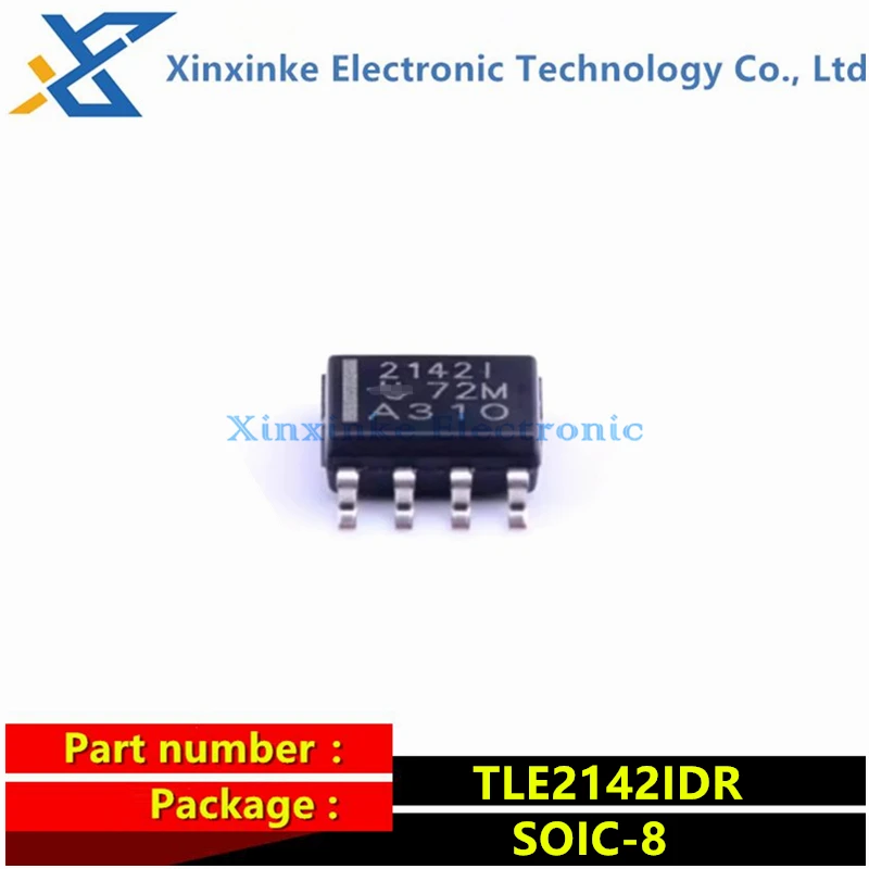 TLE2142IDR  Mark: 2142I SOIC-8 Precision Amplifiers Dual Low-Noise Hi-Spd Precision Brand New Original