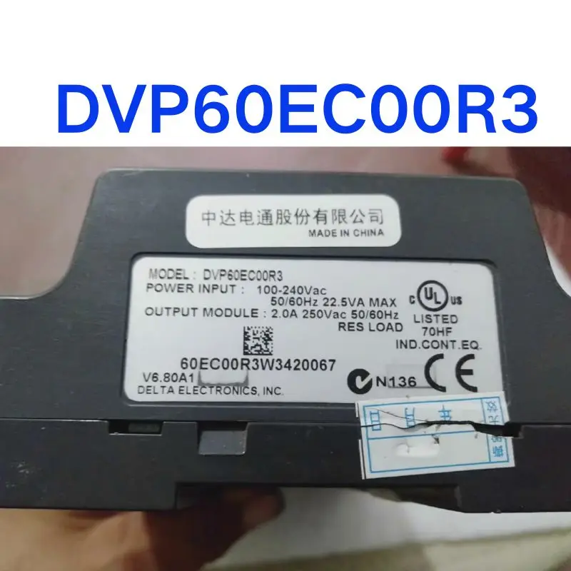 

Used PLC module DVP60EC00R3 tested OK function intact