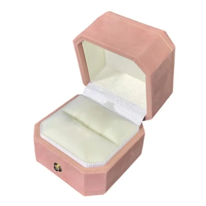 31BB Ring Gift Box with Octagonal for Display and Storage Use