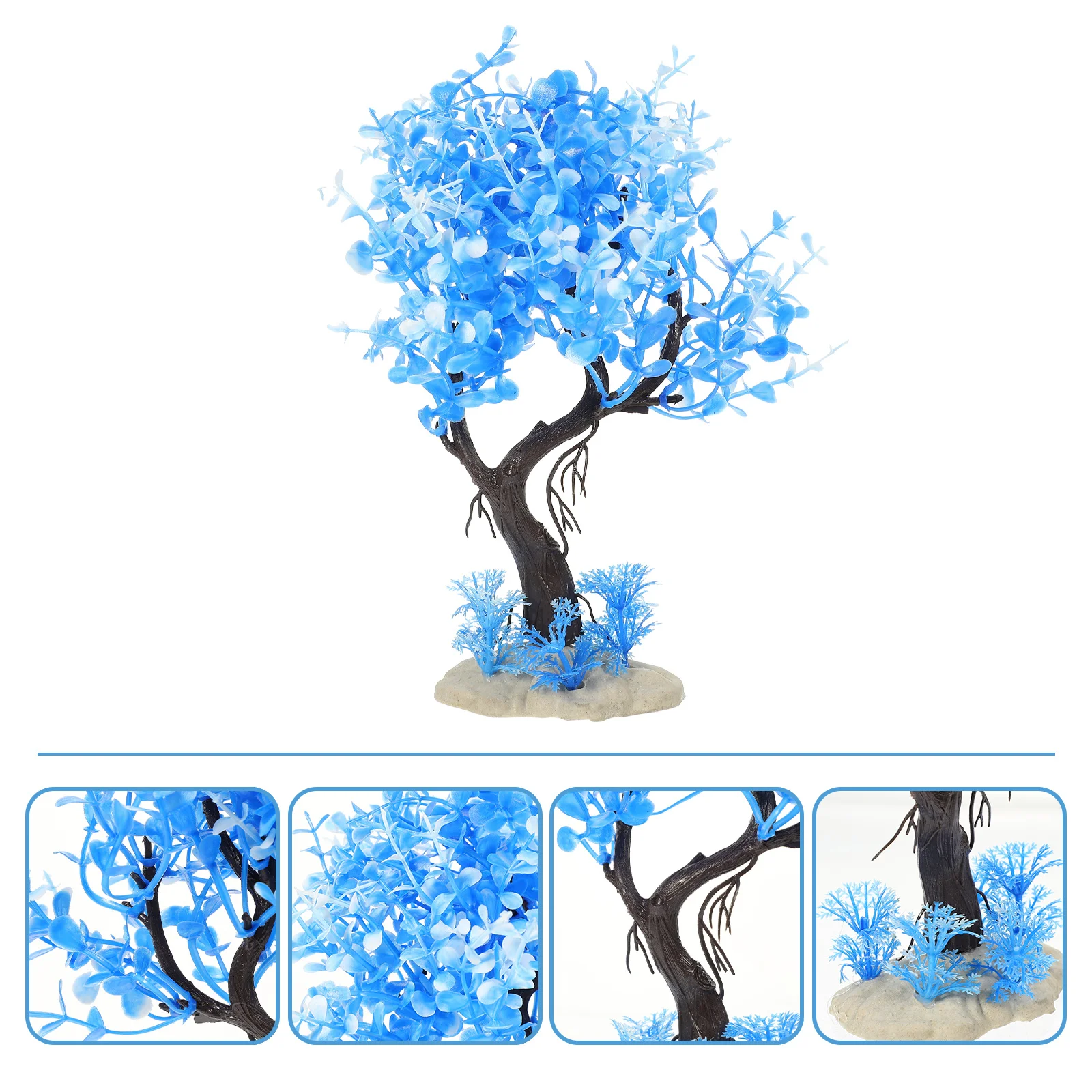 

Aquarium Pine Tree Decorative Artificial Wear-Resistant Delicate Fish Tank Accessory Aquarium Supply Delicate Model Tree