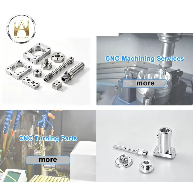 for High Precision  Services Aluminum Mechanical Parts Custom Metal Machining Components