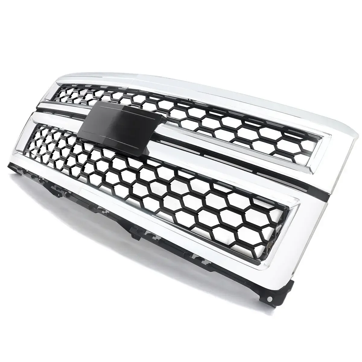 MAGICKIT 1x Front Bumper Grille For 2014-2015 Chevrolet Silverado 1500 model car accesories