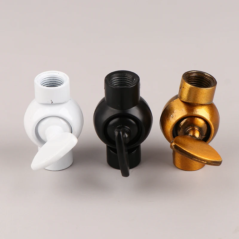 1PCS Lighting Accessories Wall Lamp Steering Head Corresponds External Thread Hollow Thread Connector For Table Lamp