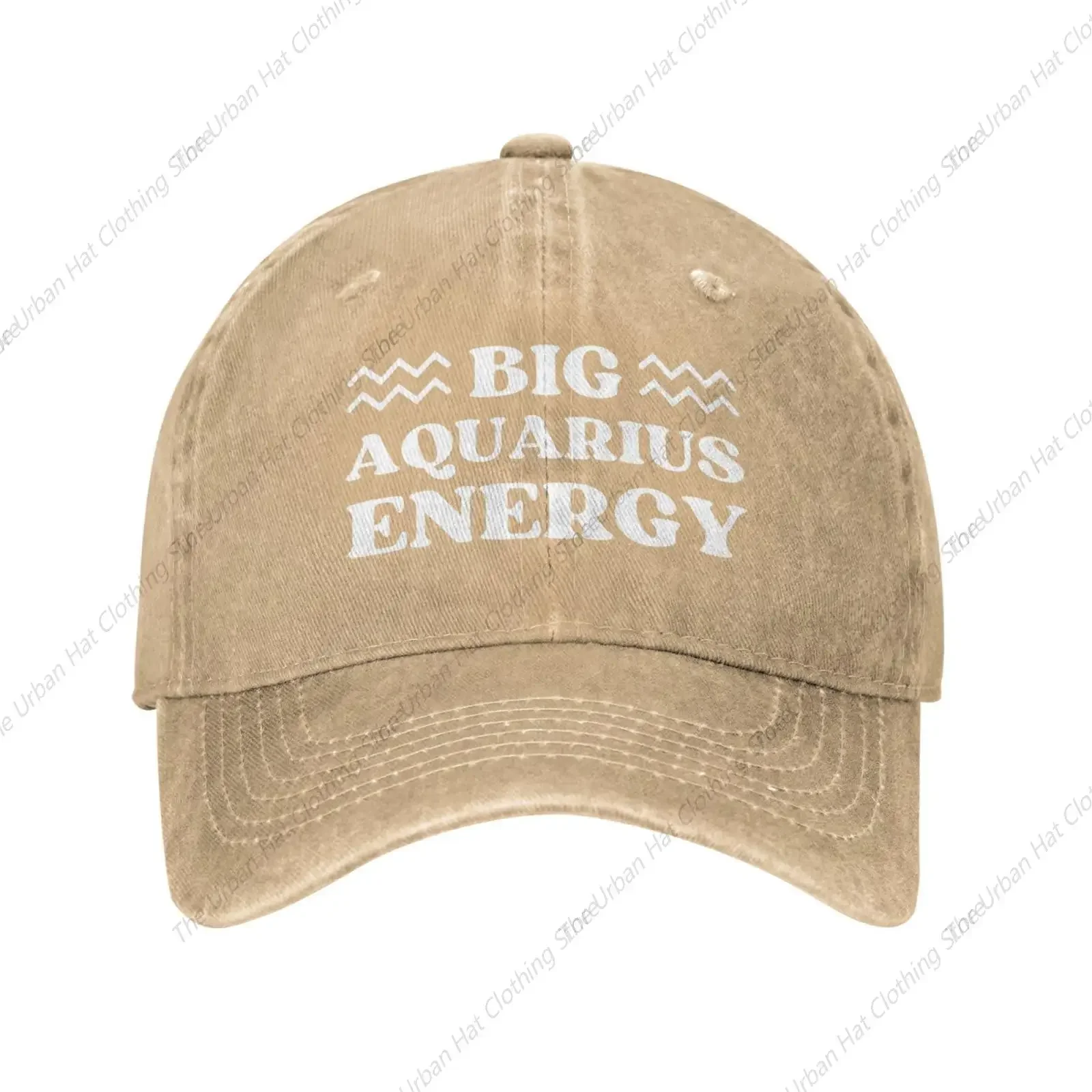 Big Aquarius Energy Trucker Hat for Men Women Dad Baseball Cap Daily Outdoor