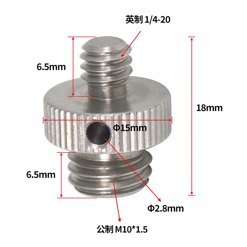 CAMVATE 1/4 Hot Shoe Mount Flash Mini Testa a Sfera Staffa di Supporto a vite Fotocamera per Treppiede CAMVATE 1/4 Hot Shoe Mount Flash Mini Testa a Sfera Staffa di Supporto a vite Fotocamera per Treppiede
