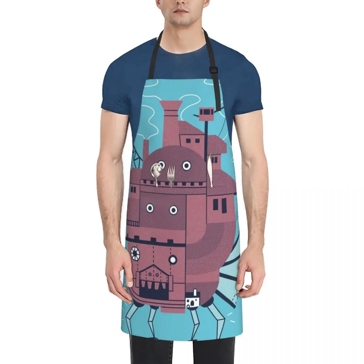 Moveable Castle Apron For Home Accessories Home Utensils Apron