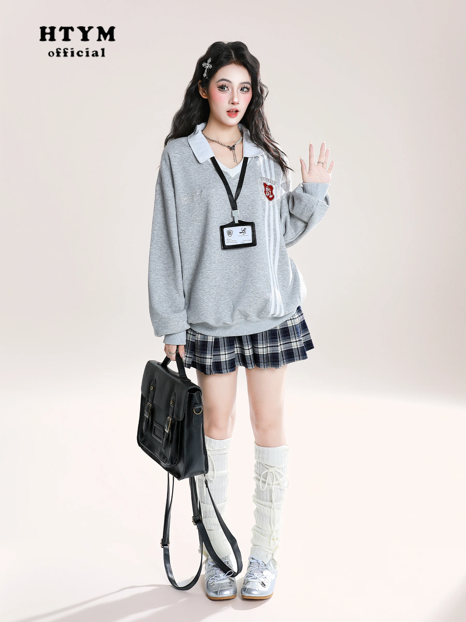 Estilo formal americano retro doce legal a linha xadrez y2k mini saias cinto de cintura alta fino ajuste versátil plissado saia curta feminina