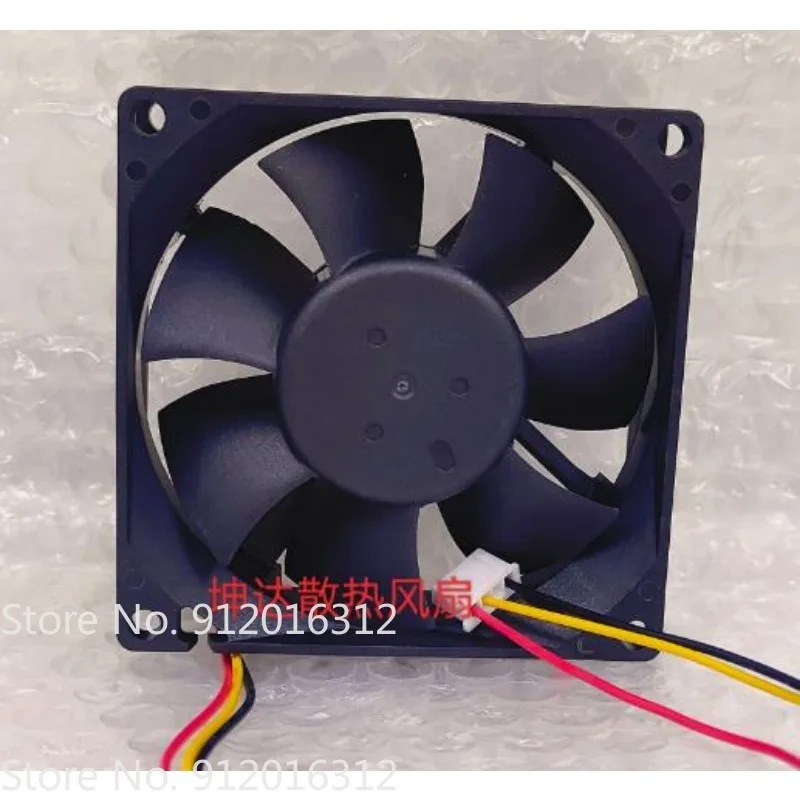 New Fan for DA08025B12UF 8CM 8025 12V 0.50A Cooling Fan 80*80*25mm