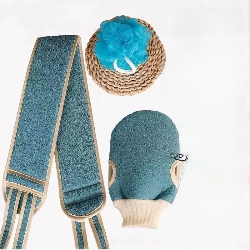 

Strong Exfoliating Bath Towel for Men And Women Rough Sand Scrubbing Towel Powerful Mud Removal Ba Cleaning Tool Personal Care