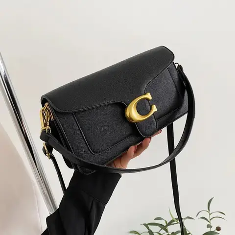 2026 New Double Strap Small Square Crossbody Bag Stylish Underarm Shoulder Purse Versatile Casual Mini Handbag Fashion Daily