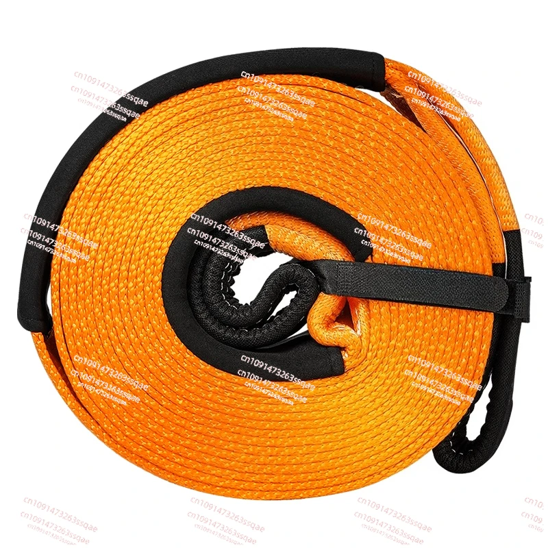 

Traction elastic trailer rope thickened car rescue off-road vehicle special nylon pull car