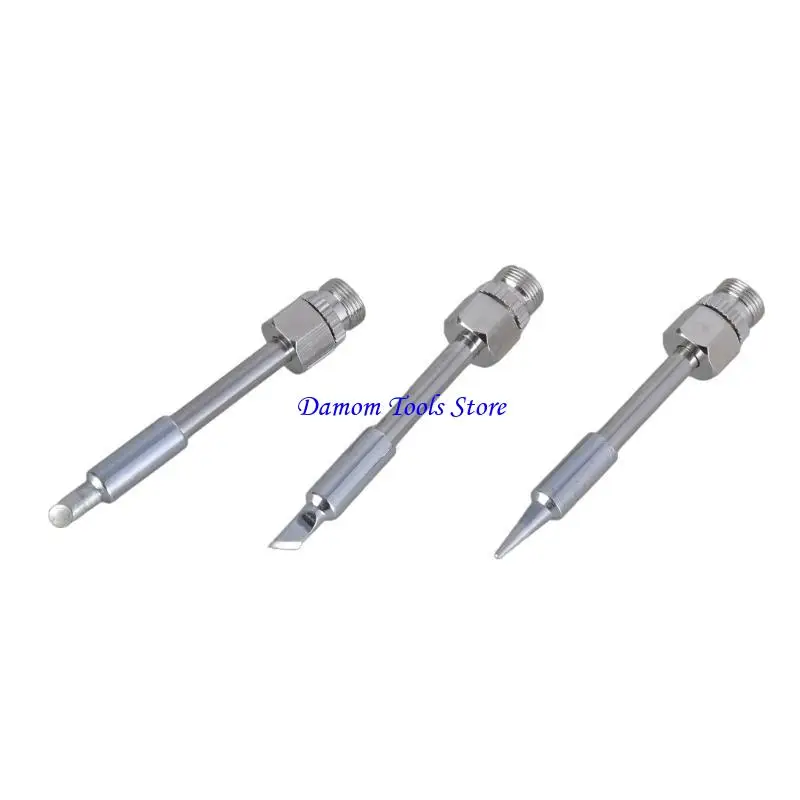 57Be 3pcs Spolta saldatura per saldatura per saldatura in ferro saldatura Filed Iron Tast