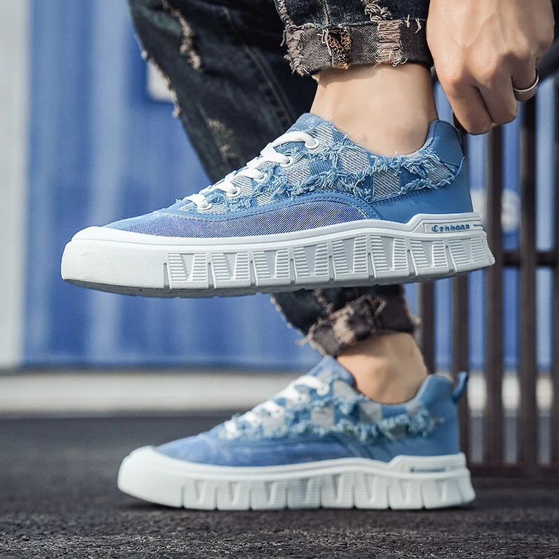 

Дышащая всесезонная парусиновая модная тенденция, универсальная спортивная тканевая обувь, повседневная обувь для бега