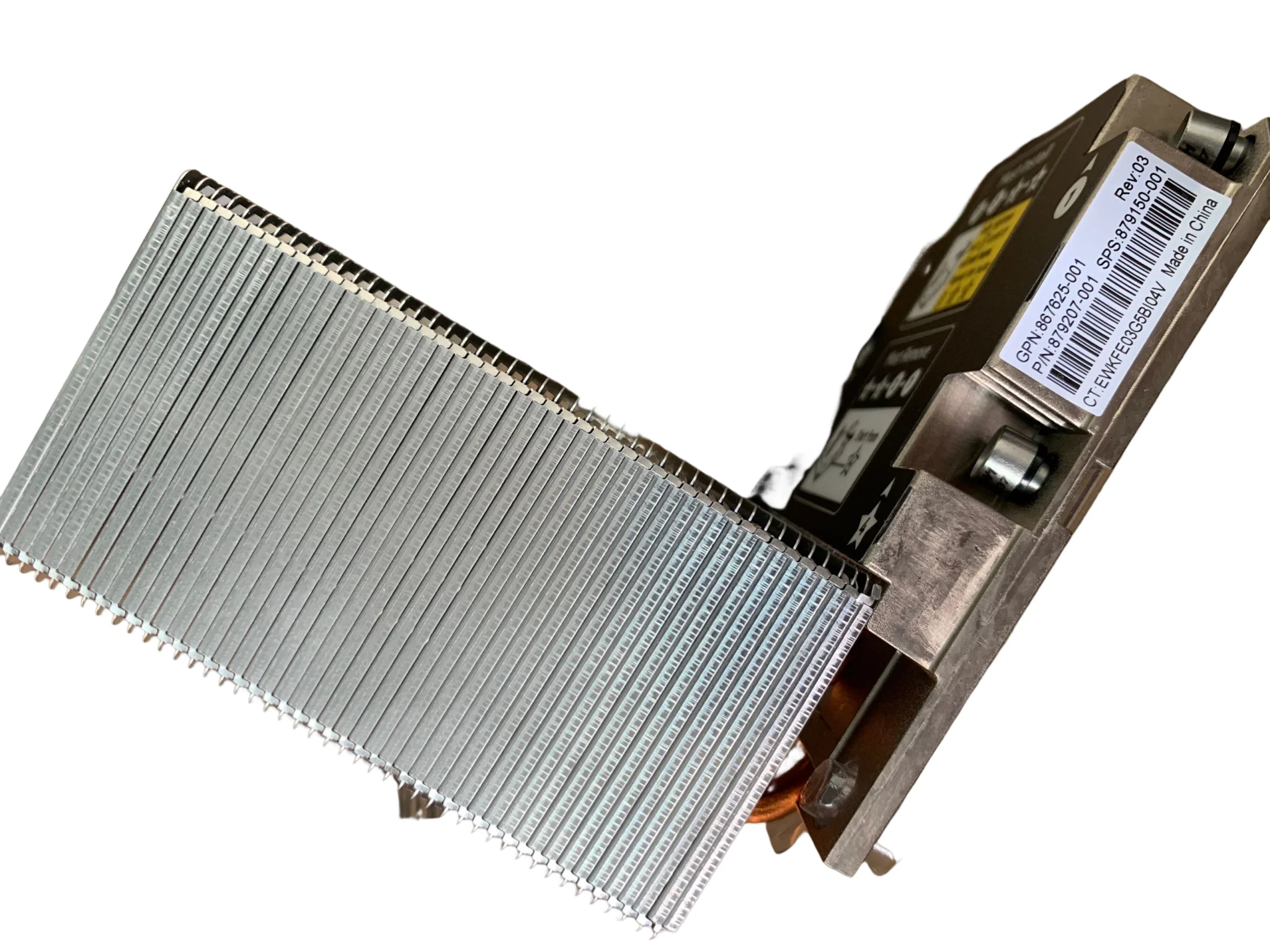 

original 100% authentique 879150-001 867625-001 879207-001 High-end Heatsink For ML350 GEN10 G10