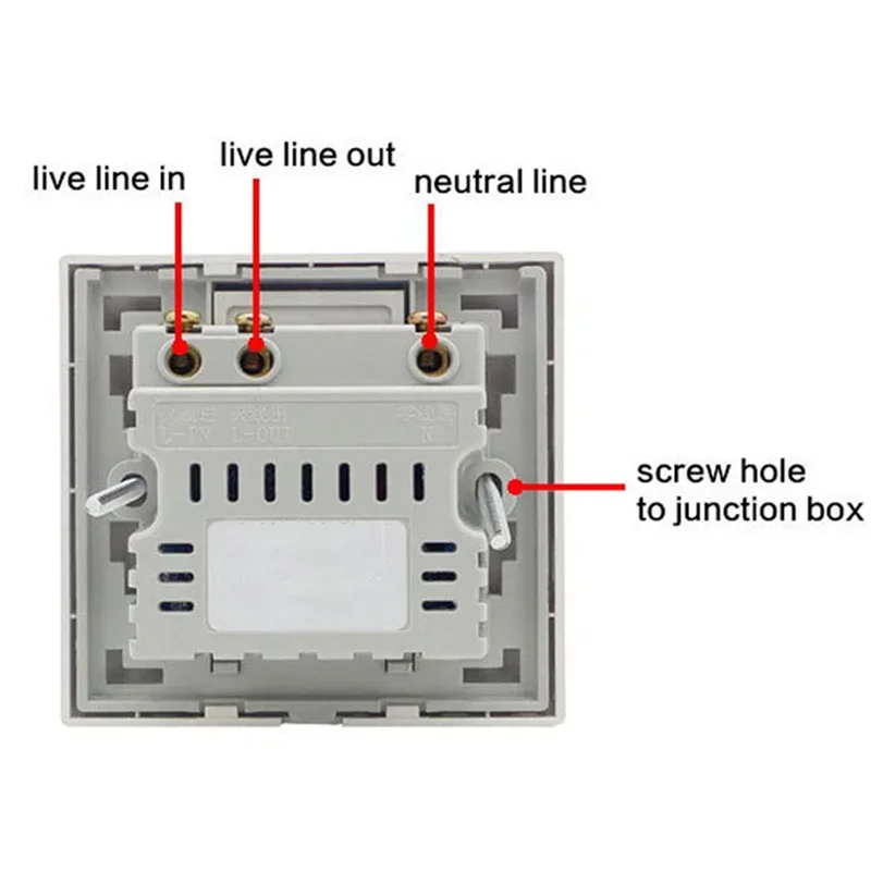 AS60-5X Hotel Power Switch Delayed Power Off Energy-Saving Induction Card Three-Wire Induction 40A Low Frequency 220V