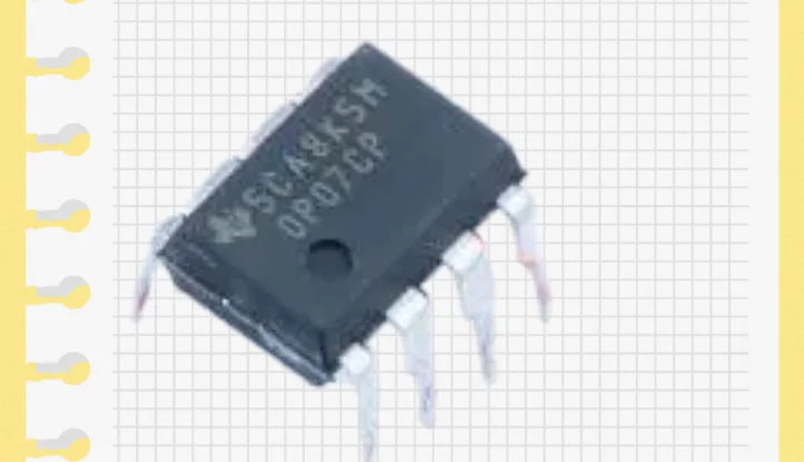 OP07CP Original Genuine PDIP-8 Operational Amplifier IC Chip BOM Quotation Electronic Distribution