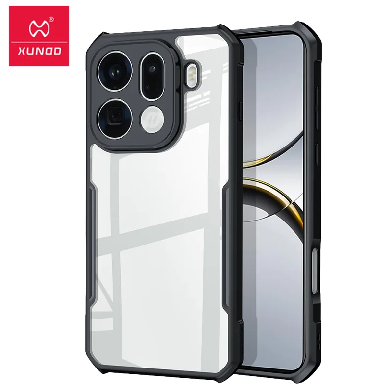 funda Xundd Case For OPPO Find X9 Airbags Shockproof Hard PC+Soft TPU Clear Protection Phone Cover for OPPO Find X9 Pro ケース