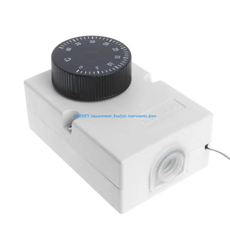 367D Gauges Meter AC220V 0-40℃ Temperature Switch Capillary Thermostat Controller
