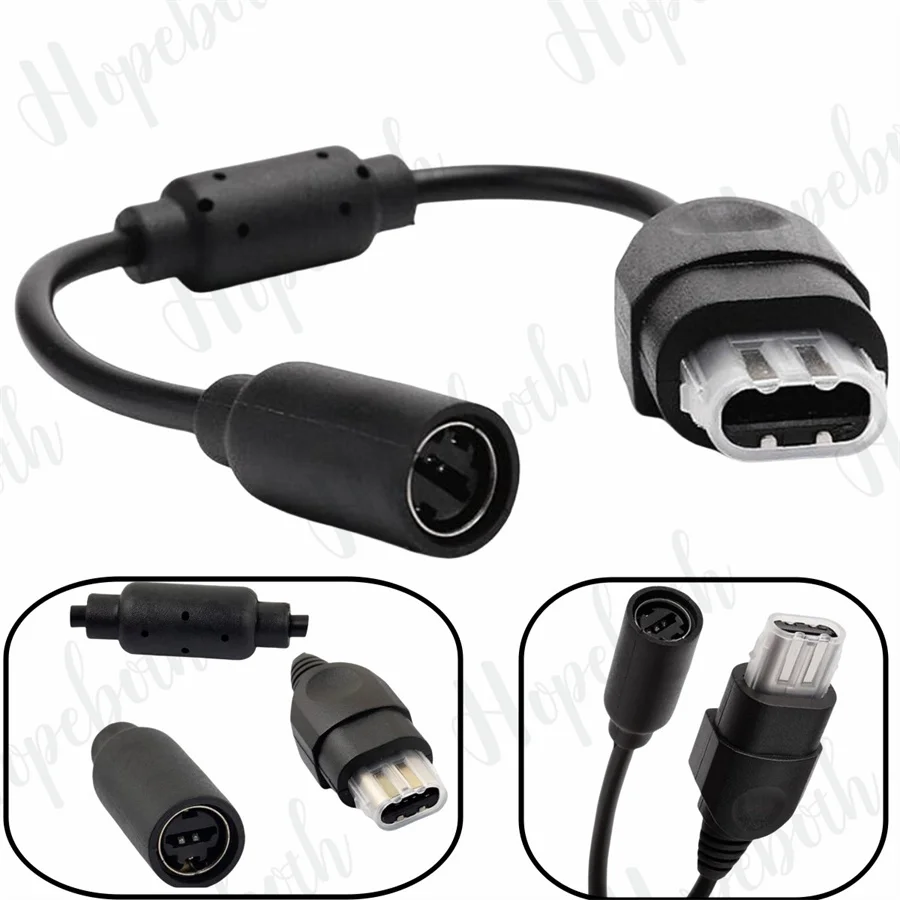 Cable de extensión de separación para controlador de consola Xbox Original clásico, adaptador convertidor de líneas de juegos, 50 Uds.