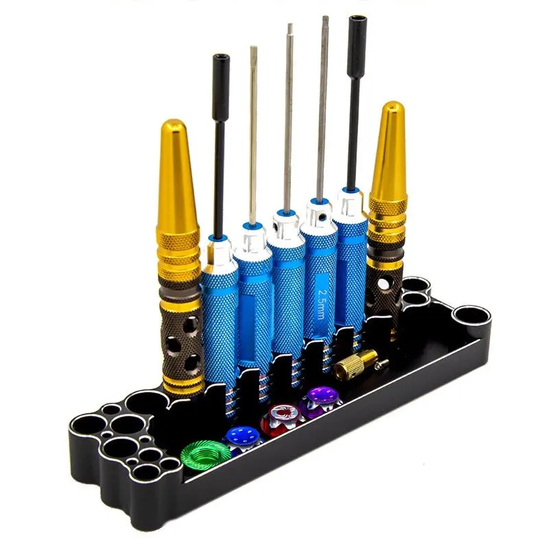 Model car repair tool holder CNC tool holder screwdriver/pliers/scissors/tweezers screw storage rack R05