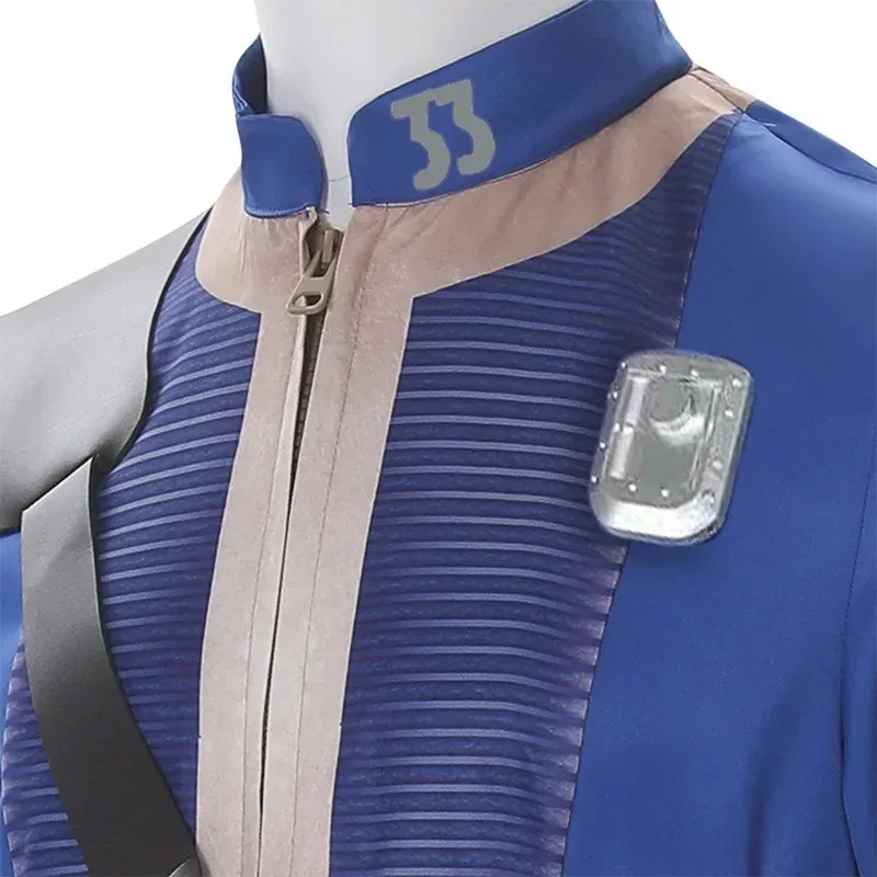 لوسي رقم. 33 خزانة تلفزيون الخريف تأثيري خارج الرجال النساء بذلة زي لعب الأدوار ملابس الكبار تمويه بدلة حفلة الهالوين #6