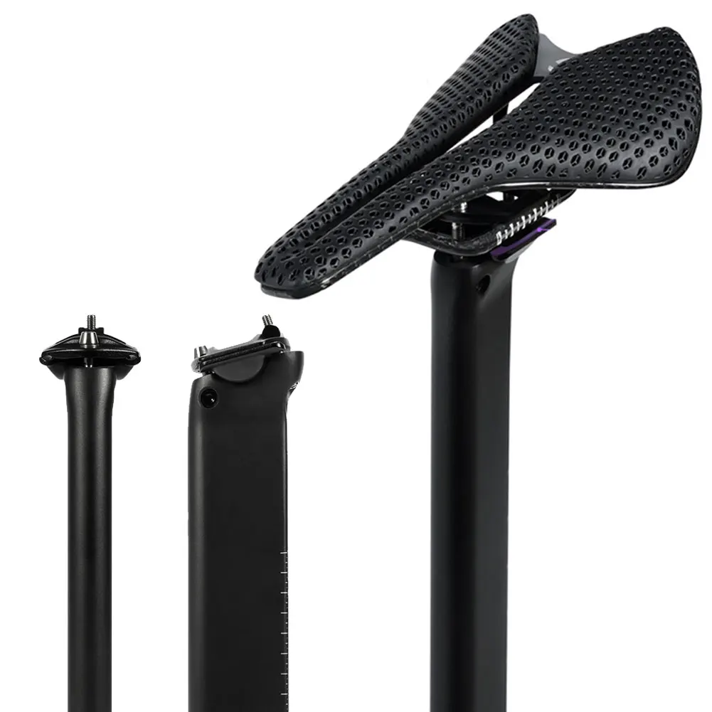 

Comfortable Bike Seat Cushion Bicycle Seat Post Droplet Seatpost Carbon Seatpost Seat Cushion Center 43 Millimeters