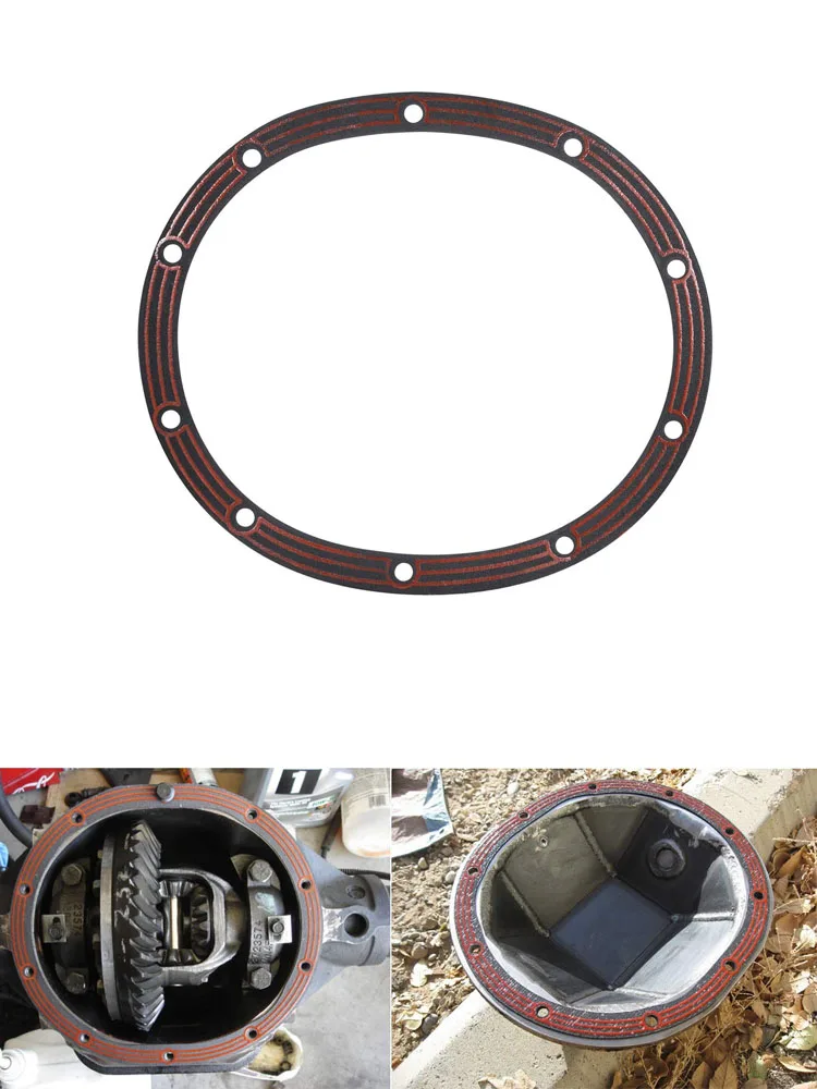 D035 differential rear cover gasket, rear axle gearbox rubber sealing gasket, no need to apply glue sealing gasket