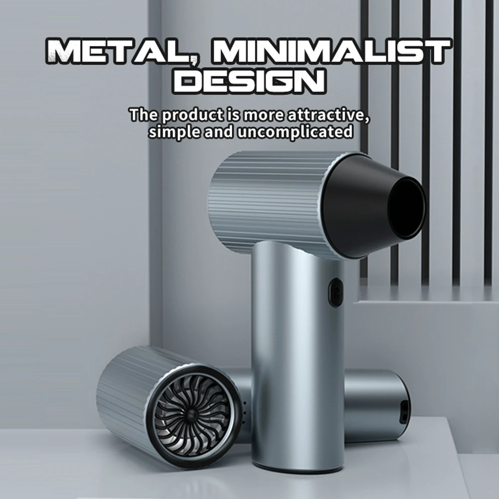 

FIZP Handheld Fan 40Mm Brushless Motor Mini Duct Fan 500G Thrust Violent Turbo Fan Car Air Blower