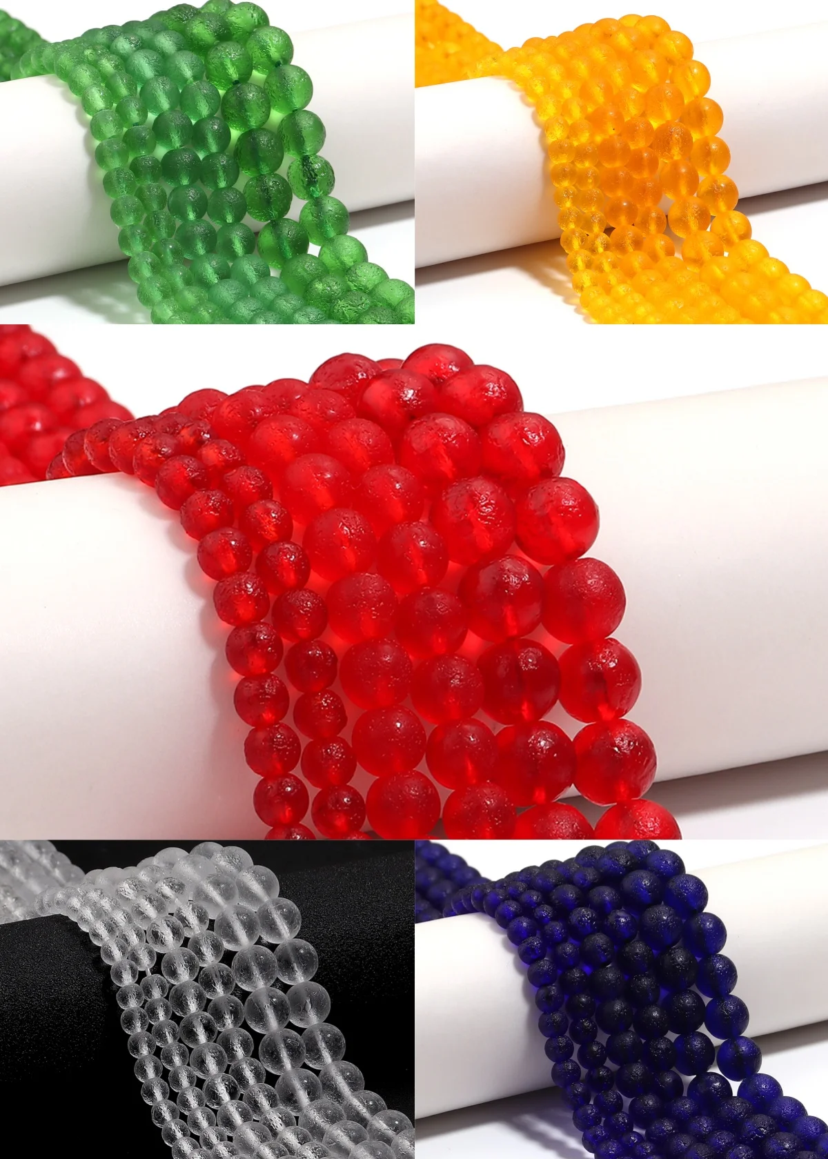 1strand/lot 6/8/10mm Matte Czech Meteorite Lampwork Beads Round Glass Beads Loose Beads For Jewelry Making DIY Necklace Bracelet