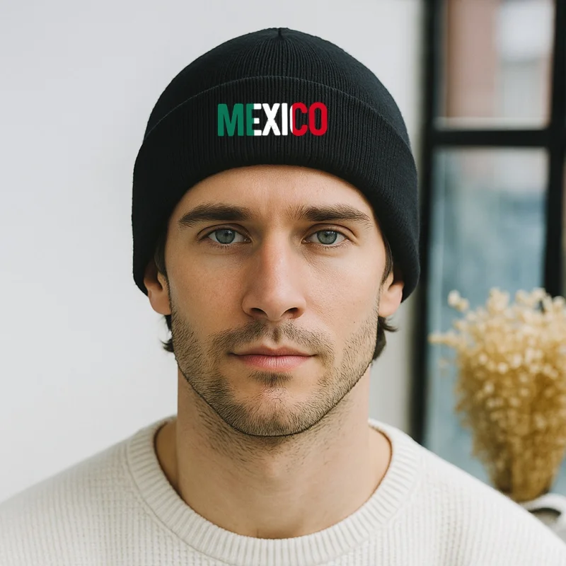 Chapeau tricoté chaud et polyvalent pour hommes et femmes, nouvelle mode d'extérieur, décontracté, urbain, incontournable, imprimé, pour Streetwear