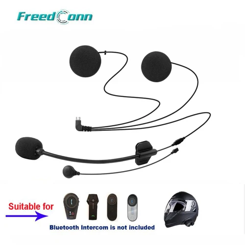 Imagen 1 del producto Freedconn-traje de auriculares duros para T-COM SC T-COMVB FDC-VB COLO TCOM-02, intercomunicador para casco, accesorios para interfono de motocicleta