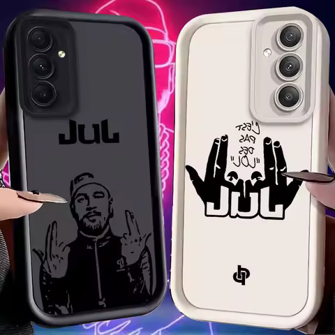 Rapper Jul Case for Samsung Galaxy A73 A72 A71 A55 5G A54 A52 A52S A51 4G A31 A30 A24 A23 A22 A21S A20S A20 A14 A13 A12 Cover