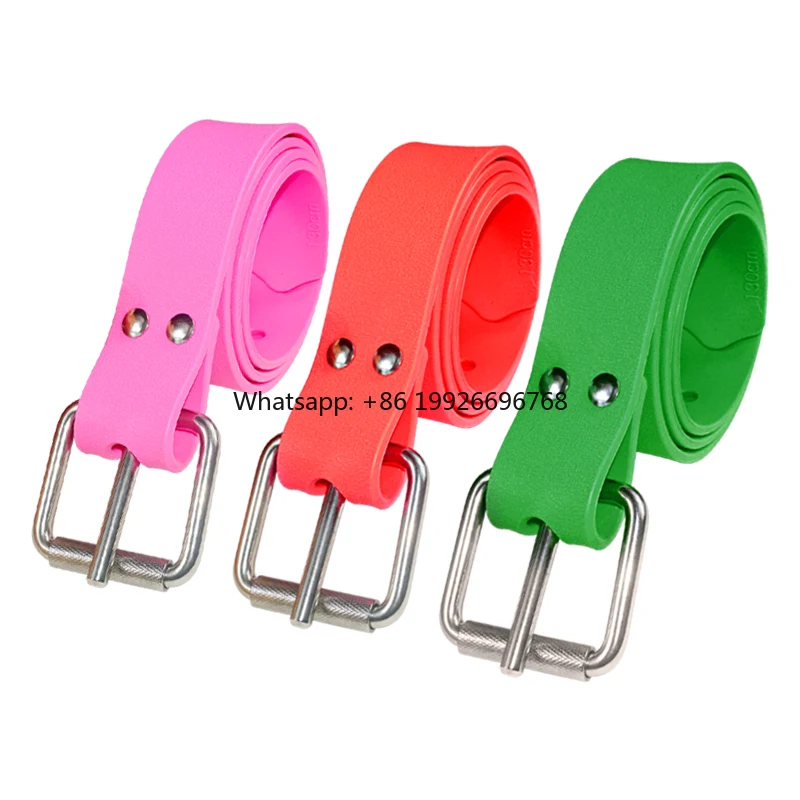 

DPR Brand Coloured Silicone Weight Belt for Freediving and Spearfishing factory