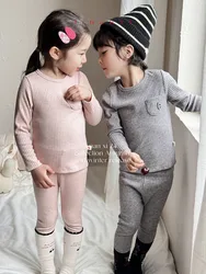 Toddler Boys Girls Pajamas New Autumn Long Sleeved Children's Clothing Sleepwear Cotton Pyjamas Sets For Kids 2 3 4 5 6 Years