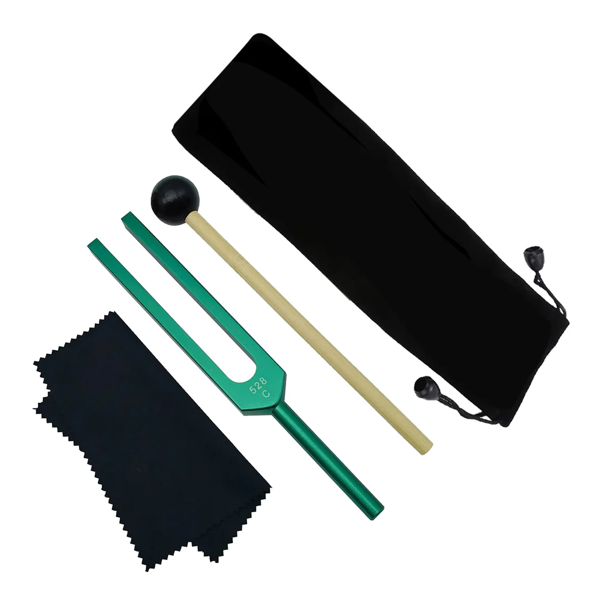 

A22I Tuning Fork, 528 Hz Tuning Forks for Healing Chakra,Sound Therapy,Keep Body,Mind and Spirit in Perfect Harmony,Green