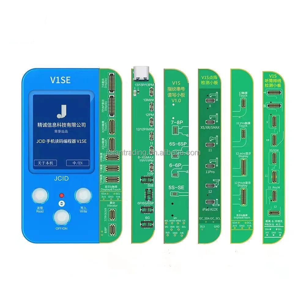 

JCID V1SE Programmer Lcd True Tone Repair Touch Battery Dot matrix Face Id Recovery for iphone 6 7 8 Plus X Xs Max 11 12 Pro Max