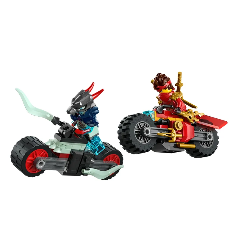 

MOC DIY building blocks Ke's motorcycle quick pursuit set module desktop decoration puzzle children's gift assembly toy